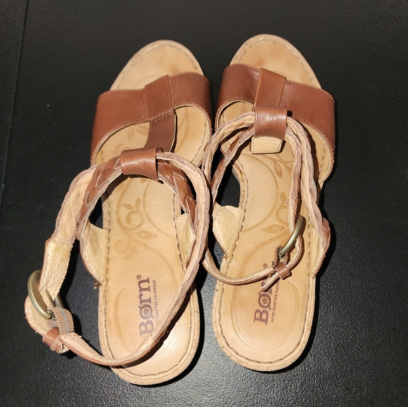Born Laurene in Saddle Wedges Women's size 9 - Picture 8 of 8